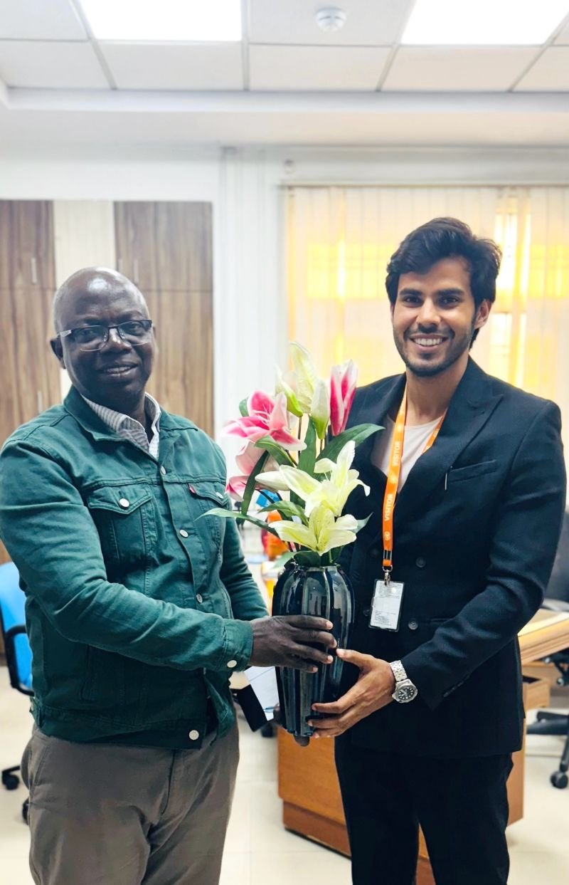 With Dr Zakari Adam
