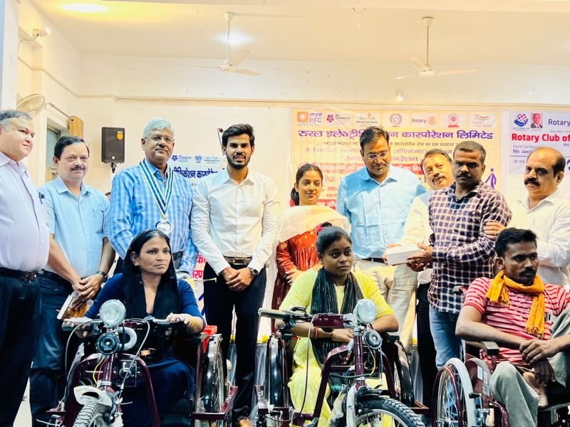 Rotary wheelchair and assistive-device distribution camp